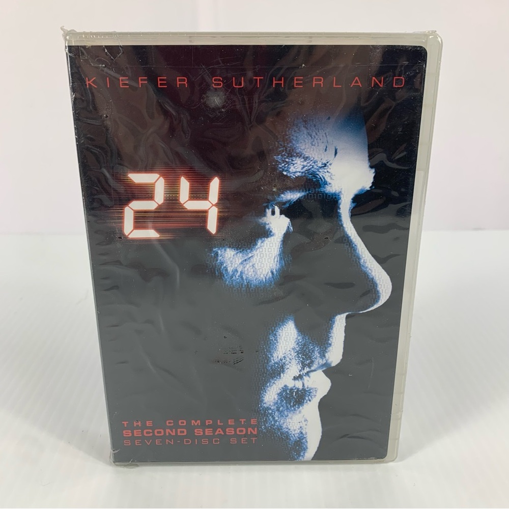 24 - Season 2 DVD 7 Disc Box Set Kiefer Sutherland New & Sealed